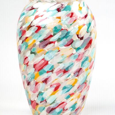 Vase en verre décoratif Art 9381/200/lk306