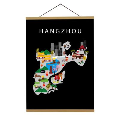 Map of Hangzhou