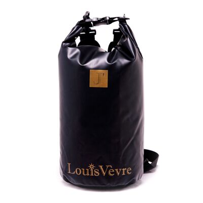 SAC TUBE CABOURG CITY 10 LITRES black-gold