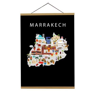 Map of Marrakech