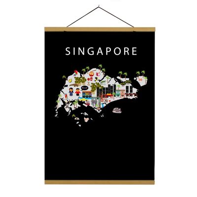 Map of Singapore