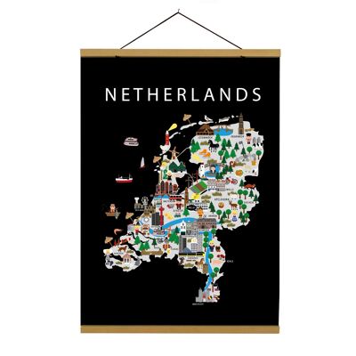 Map of The Netherlands