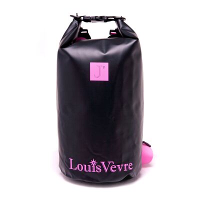 SAC TUBE CABOURG CITY 10 LITRES black-pink