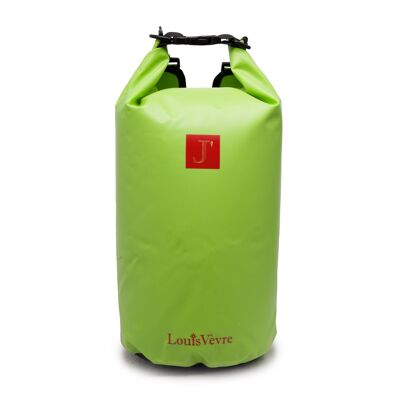 SAC TUBE CABOURG CITY 10 LITRES green-red
