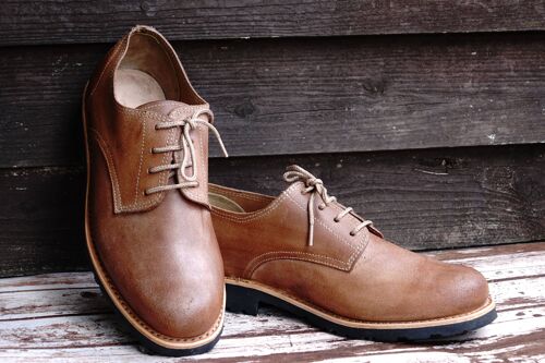 Annapurna Leather Shoes - Natural