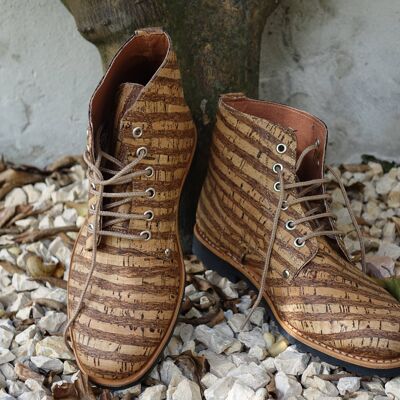 Eiger Cork Lace-Up Boots
