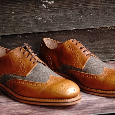Chaussures Oxford en cuir Orizaba