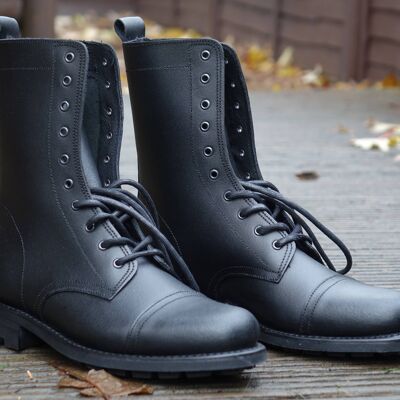 Bottes Vesuvius Ranger en cuir noir