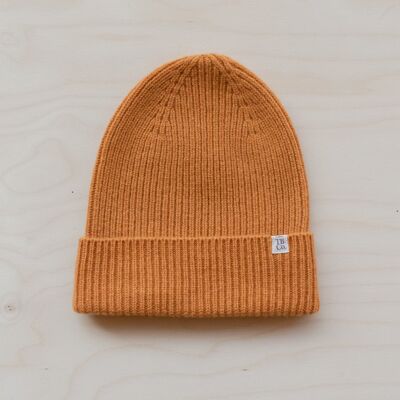 Cashmere & Merino Kids Beanie in Honeycomb (BEKCPLHNS11)