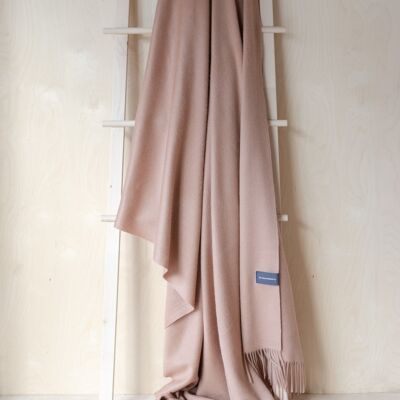 Cashmere Blanket in Blush