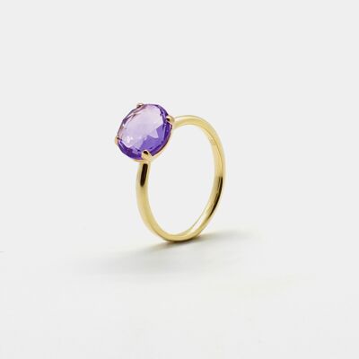 ELAINE RING MIT AMETHYST