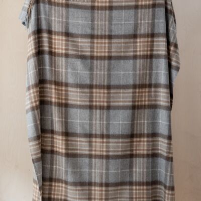 Lambswool Blanket in Mackellar Tartan