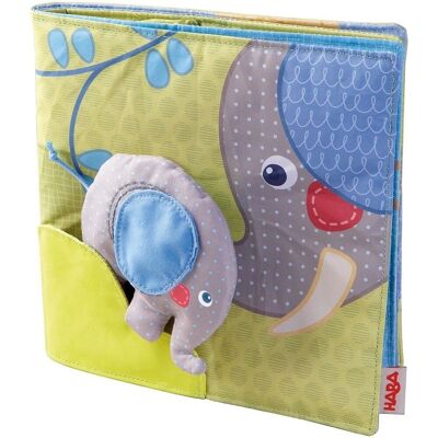 HABA - Fabric book Elephant Egon - Baby Soft Book