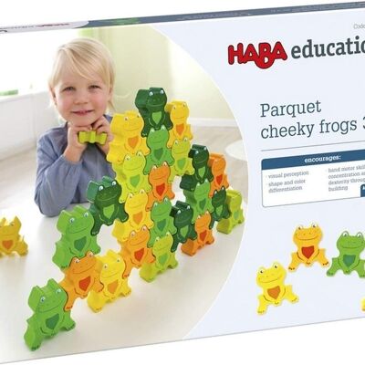 HABA - "Grenouilles coquines" 3D - Jouet éducatif