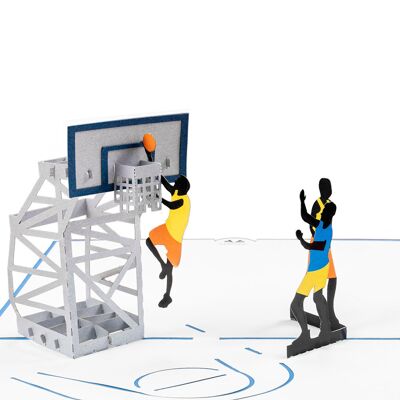 Basketball-Pop-Up-Karte