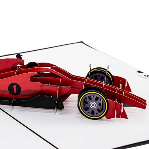 Formule 1 Pop Up Card