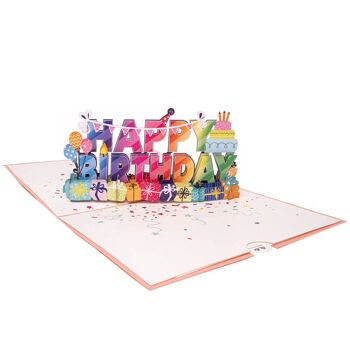 Carte Pop Up Joyeux Anniversaire 3