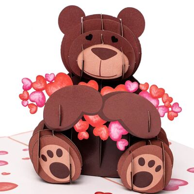 Teddy Bear Pop Up Card