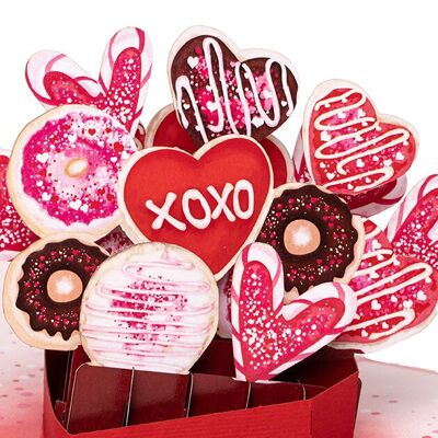 Love Donuts Pop Up Card