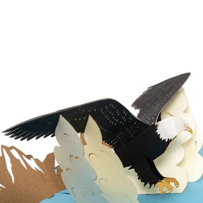 The Eagle Pop Up Card