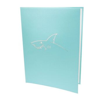 Carte Pop Up Requin 2