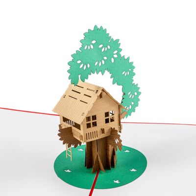 Tree House Pop Up Card