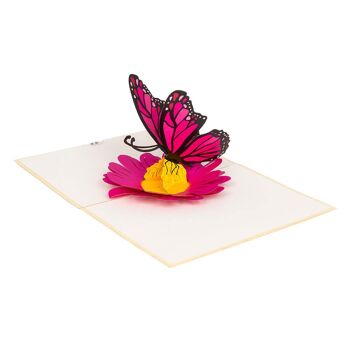Carte pop-up papillon 3