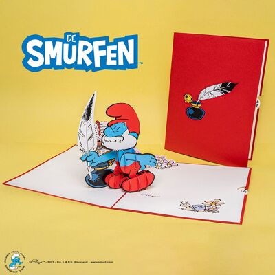 Papa Smurf Pop Up Card