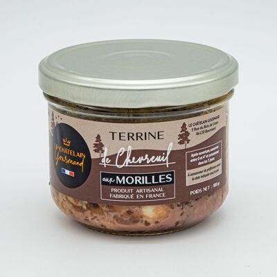 Terrine de chevreuil aux morilles 180gr