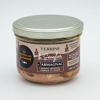 Terrine de sanglier à l’Armagnac hors d’âge 180gr