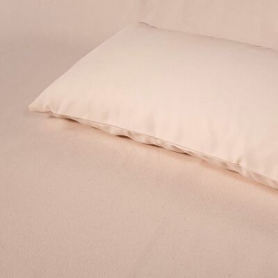 40 x 80 cm couverture blanc naturel, satin organique, article 4804016