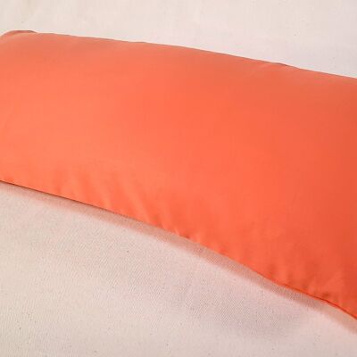 40 x 80 cm cover orange, organic satin, item 4804018