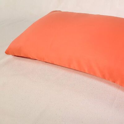 40 x 80 cm cover orange, organic satin, item 4804018