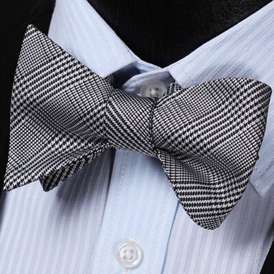 Esterhazy Checked Bowtie Set (Self-Tie)