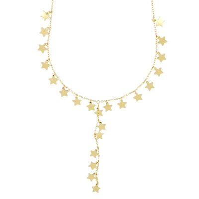 Night Sky necklace - 14 gold plated