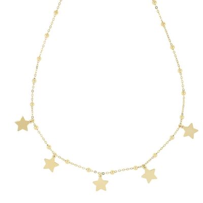 Galaxy necklace - silver