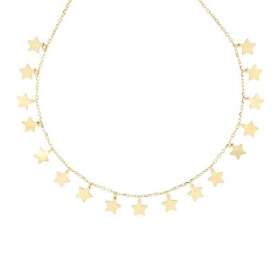Stelar Necklace - gold plated