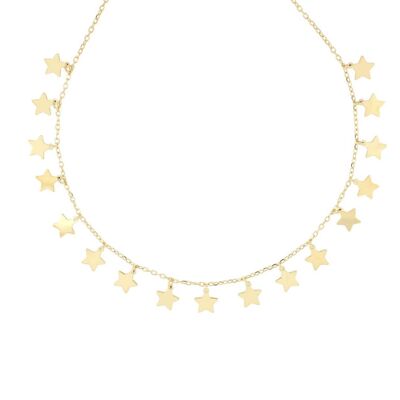 Stelar Necklace - gold plated