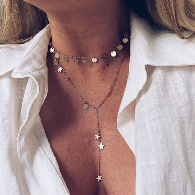 Constelation necklace - silver