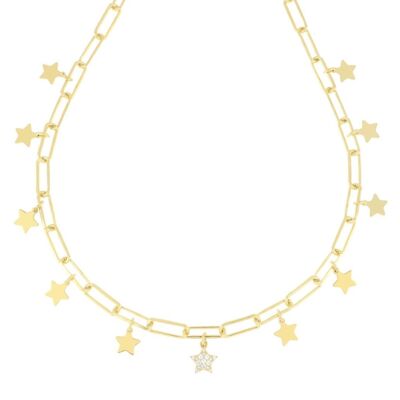 Caicos necklace - gold plated