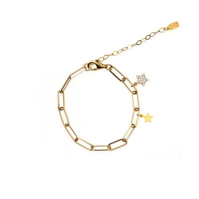 Caicos bracelet - 14 gold plated