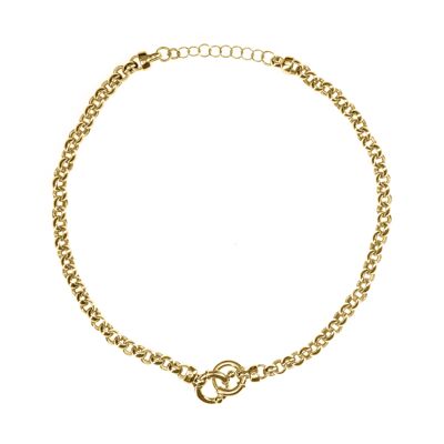 Fearless Necklace- gold plated