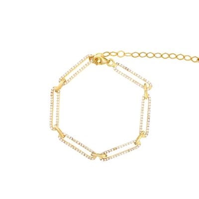 Ariana Bracelet - gold plated
