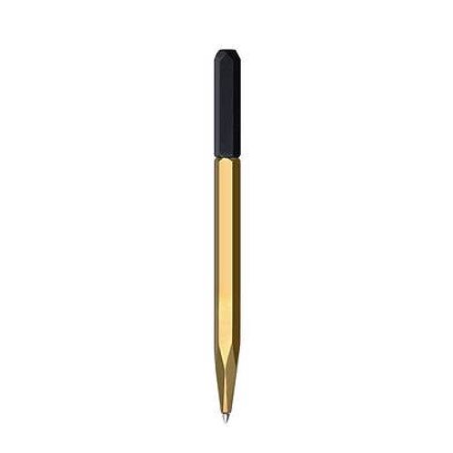 TWIST BALLPOINT PEN - BRASS / BLACK