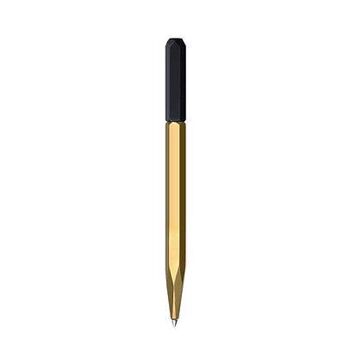 STYLO BILLE TWIST - LAITON / NOIR 1