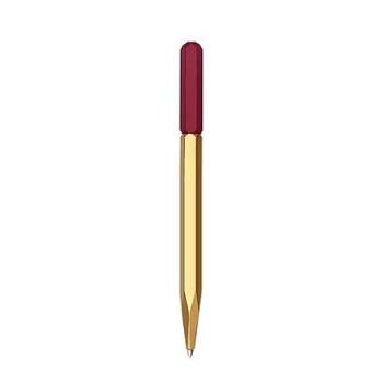 STYLO BILLE TWIST - LAITON / ROUGE 1