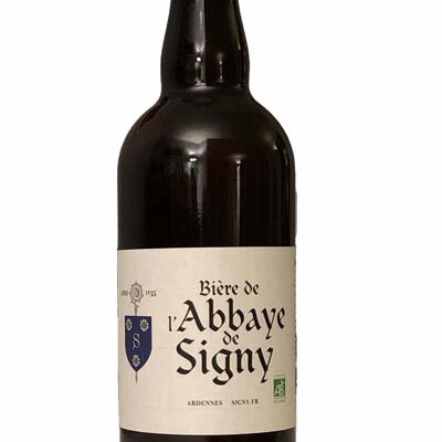 Organic blonde from Signy Abbey - 75cL
