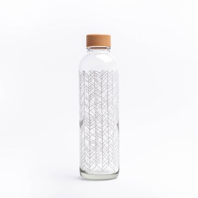 Botella de vidrio - CARRY Botella STRUCTURE OF LIFE 0.7l