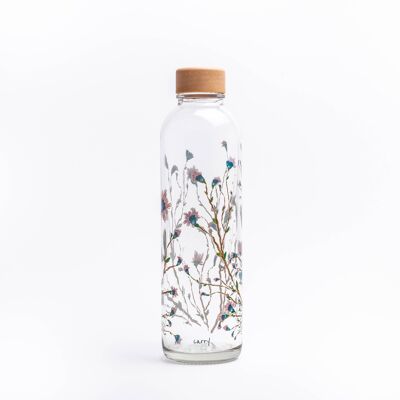 Glass drinking bottle - CARRY Bottle HANAMI 0.7l