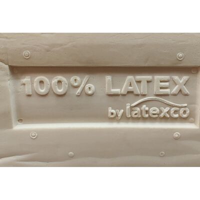 Materasso 100% lattice a 7 zone differenziate con tessuto Anallergico alto 22 cm - JUPITERMisure - 160x190 Cm Matrimoniale standard